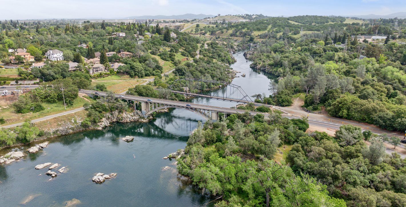 Rainbow Bridge aerial view