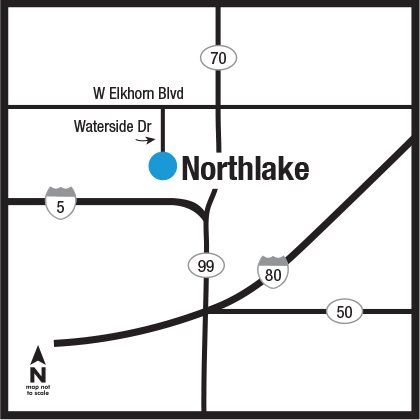 Northlake Locator Map