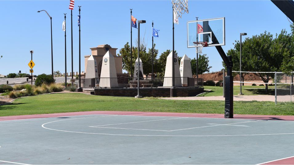 Rancho Sahaurita Basketball Court