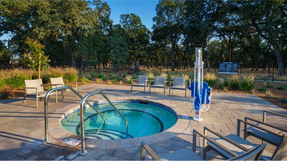 Heritage Placer Vineyards jacuzzi