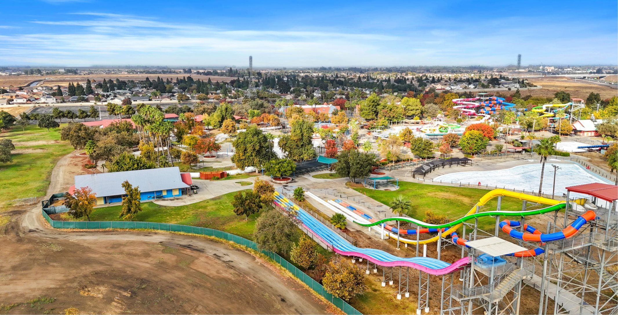 Island Water Park aerial view