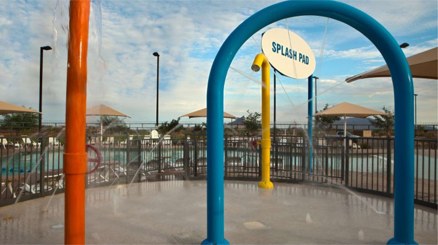 Red Rock Village splash pad
