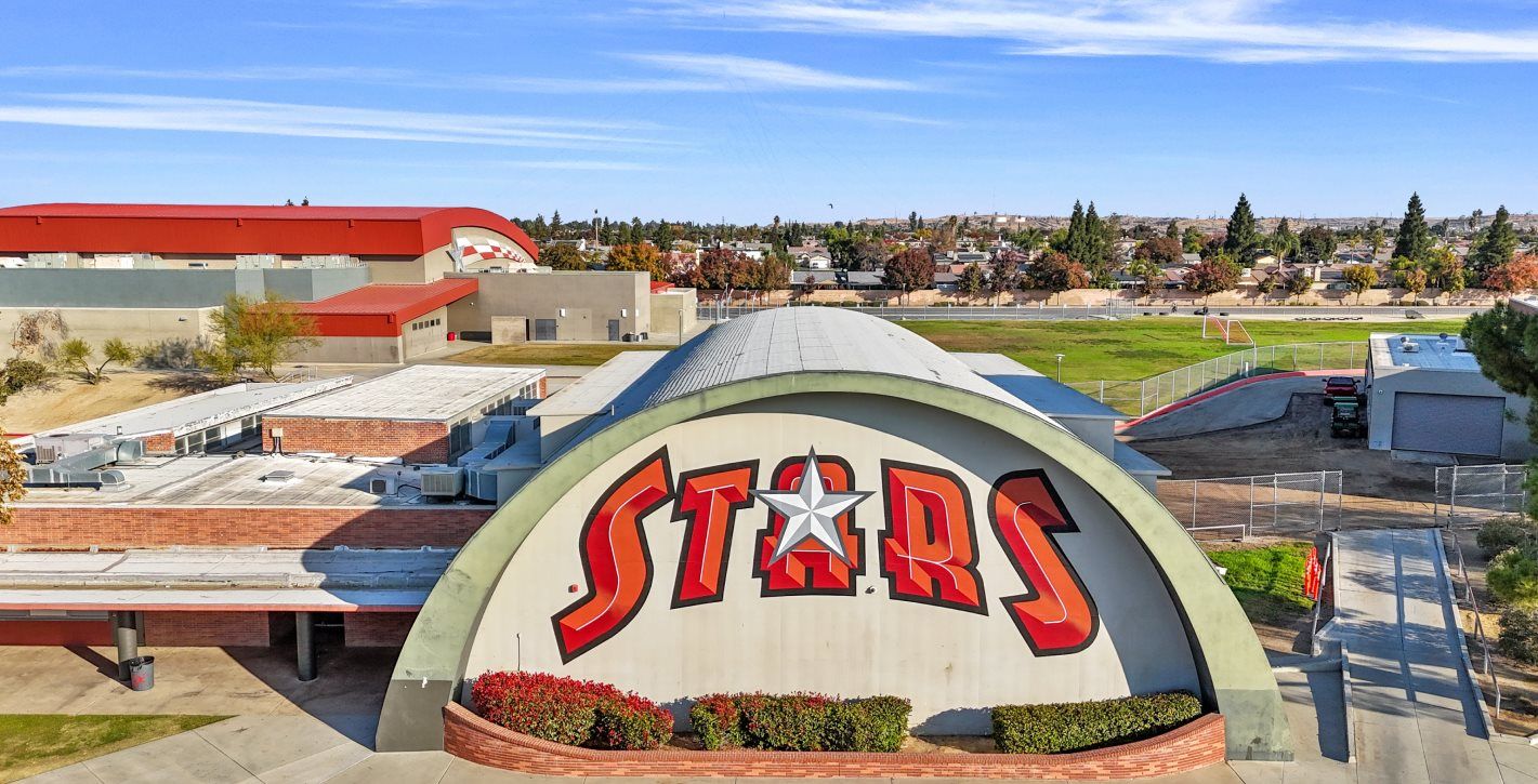 North High School aerial view