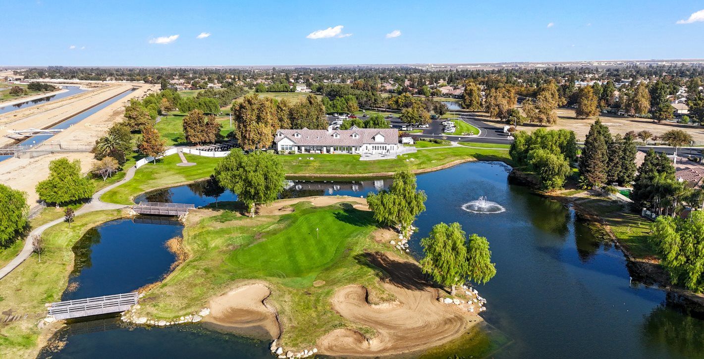 the Links at Riverlakes Ranch Golf Course aerial view
