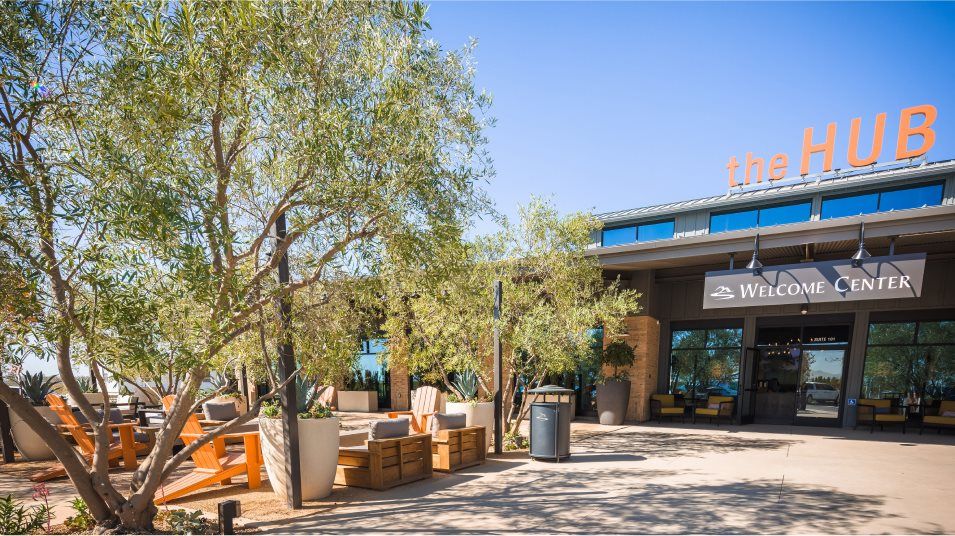 Community center amenity outdoor