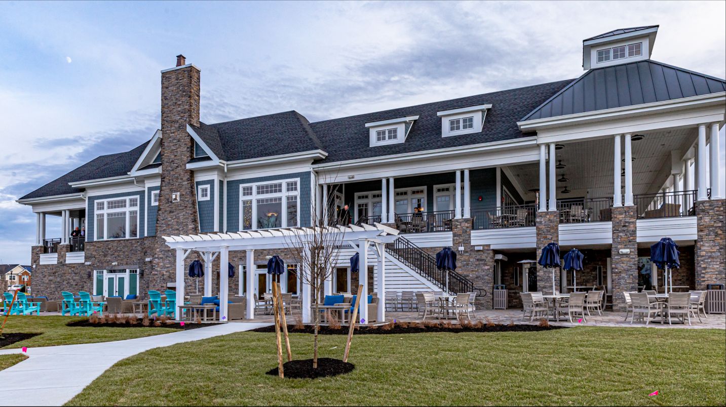 Clubhouse exterior