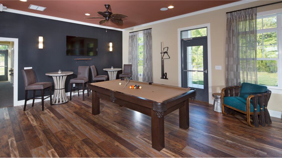 Heritage Creek Amenity Clubhouse Billiards