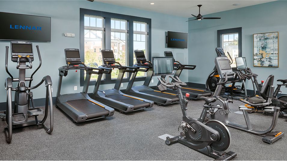 St Charles Amenity Wooded Glen Clubhouse Fitness Center