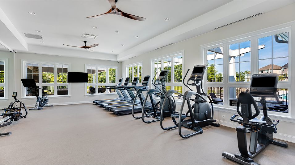 Highlands St Charles Amenity Clubhouse Fitness Center 1of7