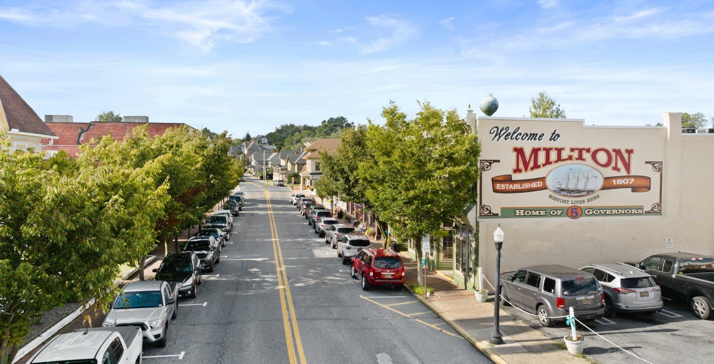 Milton downtown area has unique retailers and restaurants