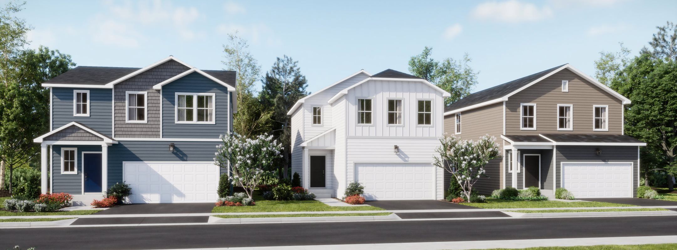 Prairie Springs streetscape