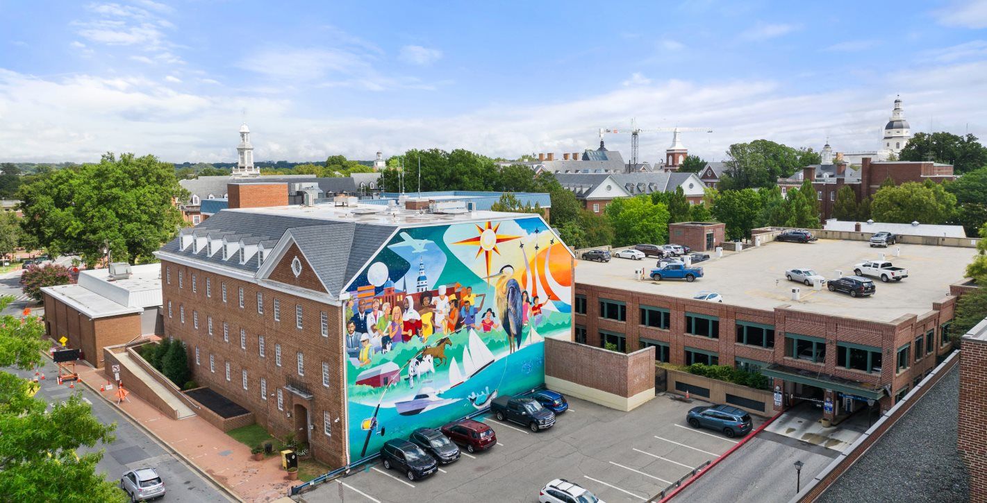 Mural in downtown Annapolis
