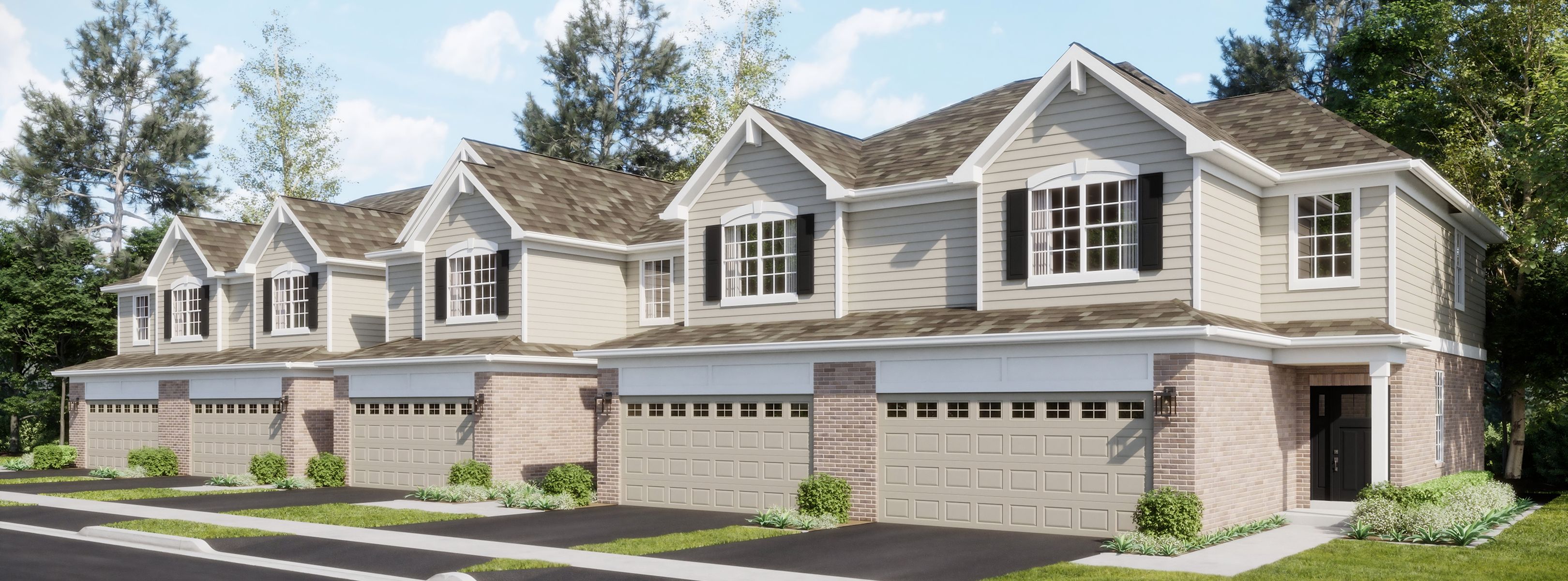 TH Algonquin Meadows 5 Plex Streetscape 050125