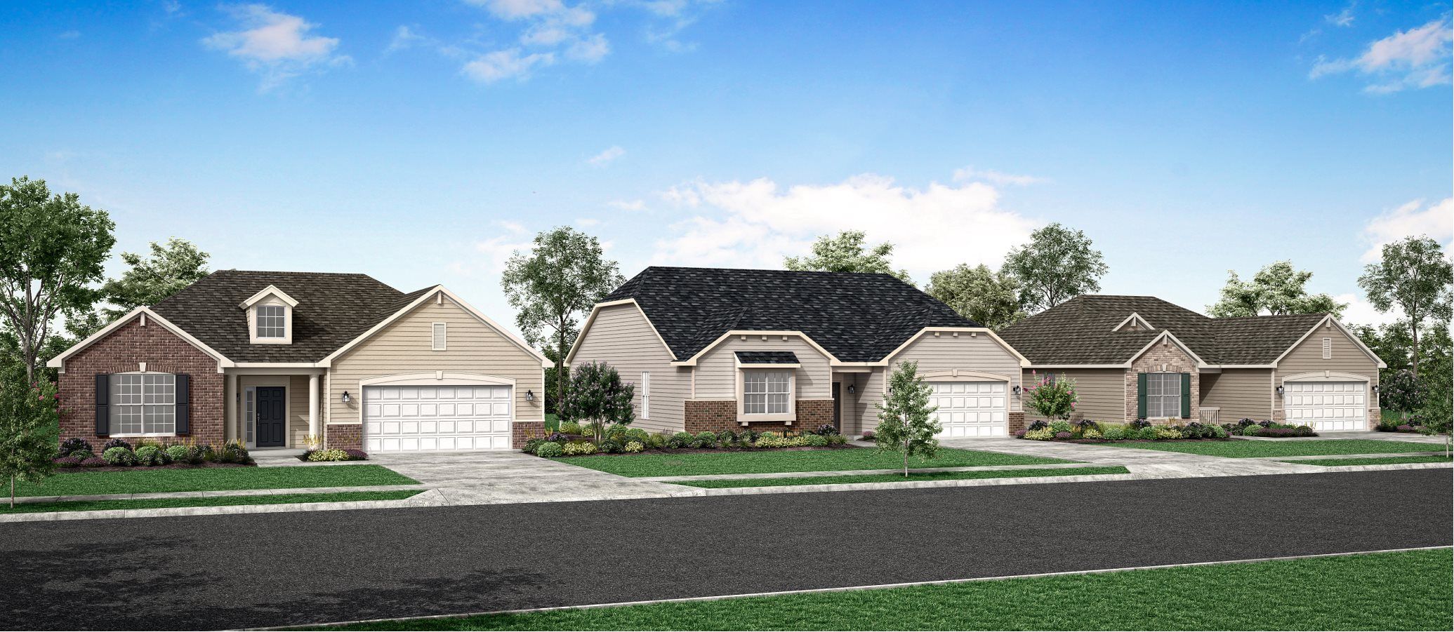 Aylesworth Farms - Andare Series streetscape