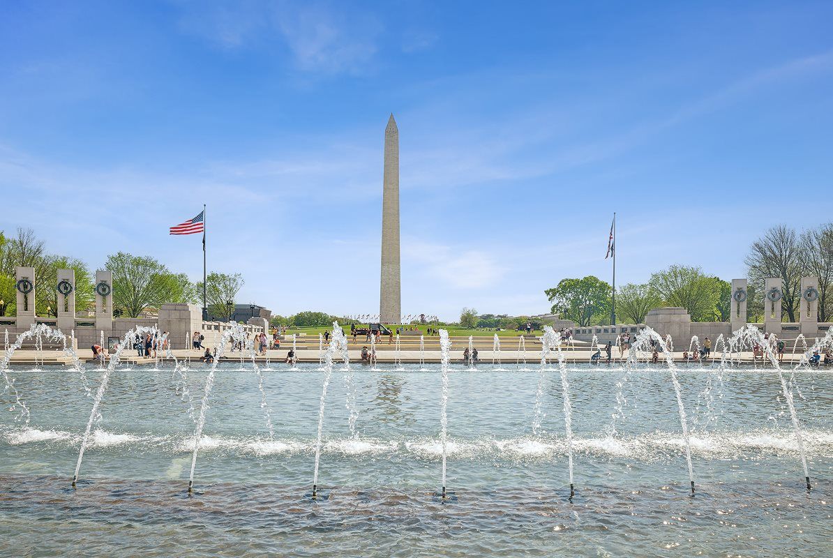 45-minute drive to Washington, D.C.