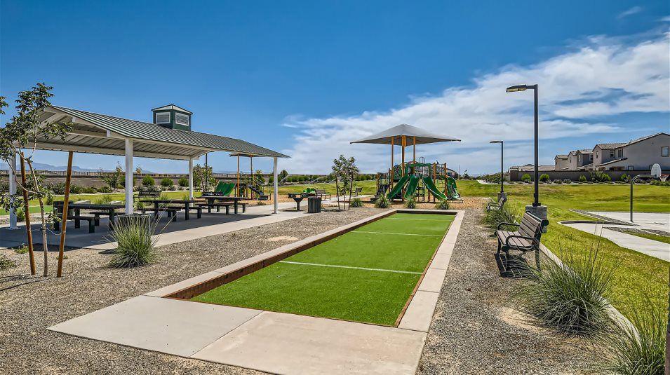 Bocce ball court