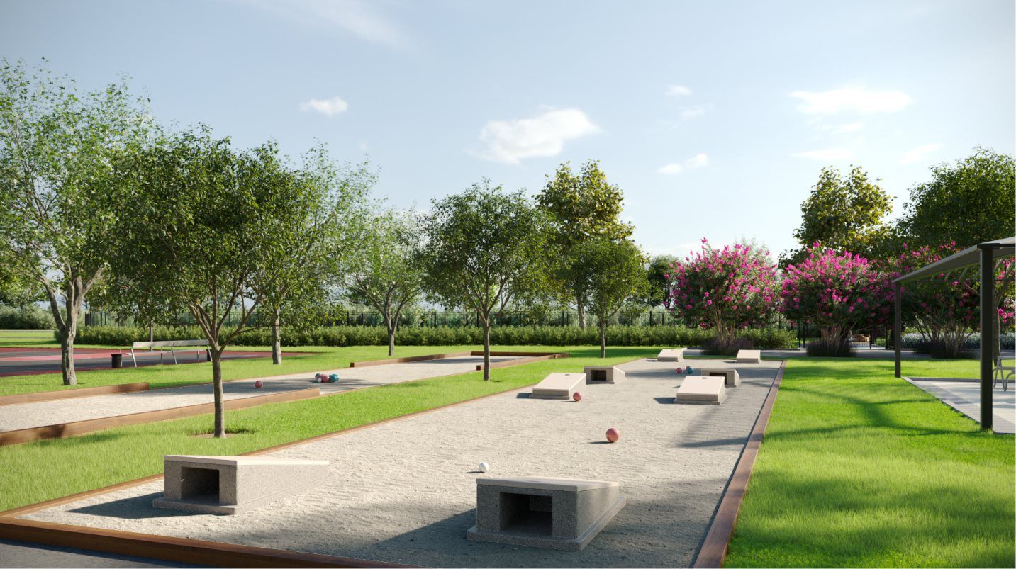Cortona bocce ball court