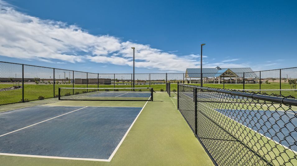 Pickleball court