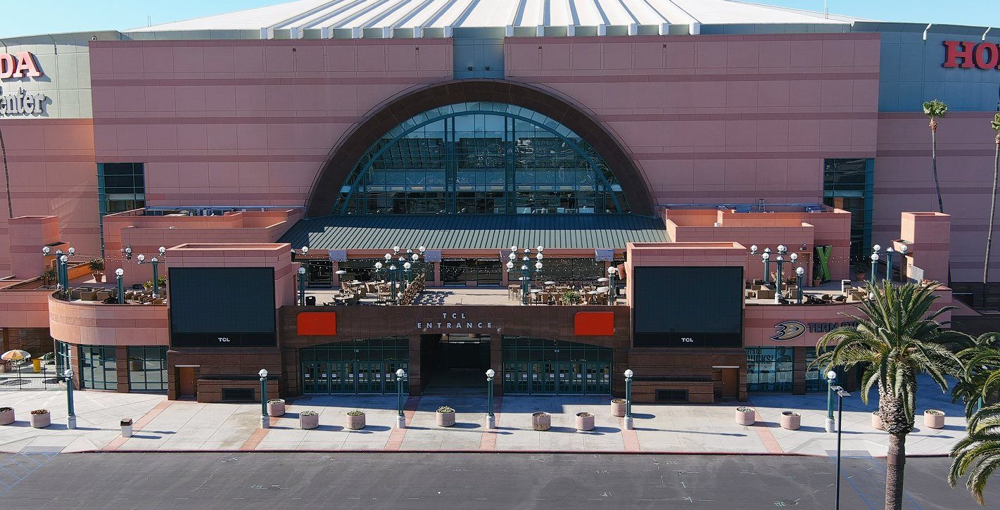 Honda Center entrance