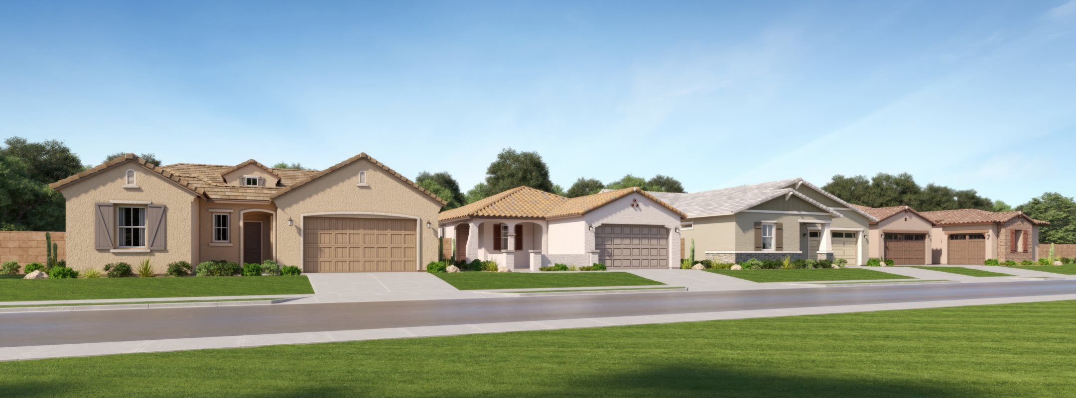 Homes in the Windstone Ranch community