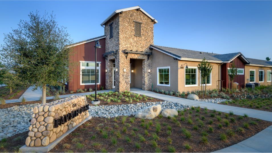 Front Exterior of the clubhouse