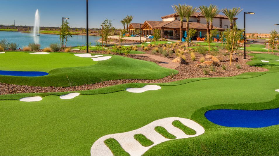 Putting course