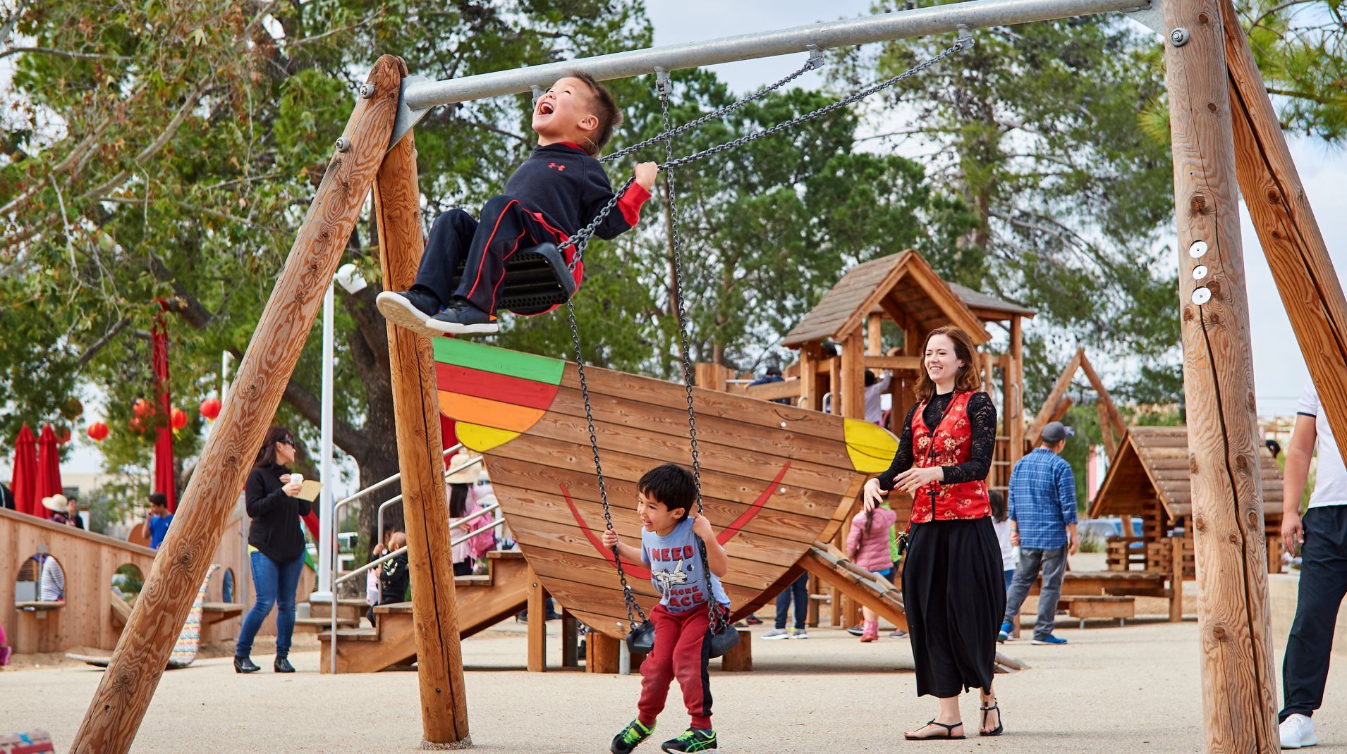 Great Park Neighborhoods tot lots and plenty of open space