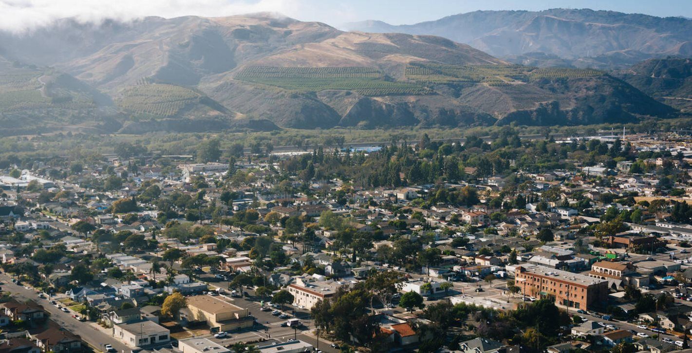 Aerial view of Ventura