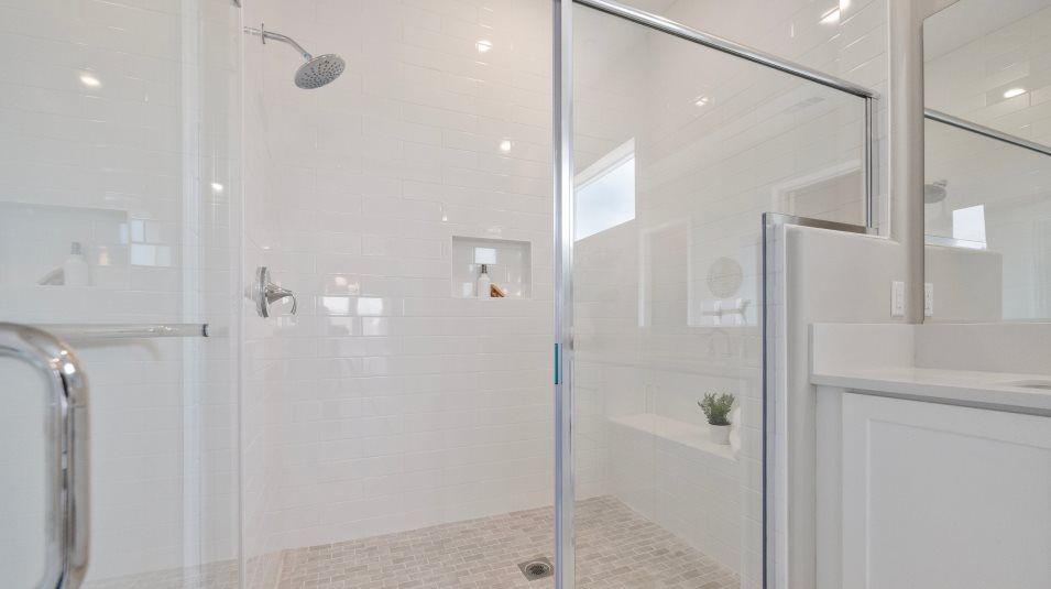 Class enclosed shower