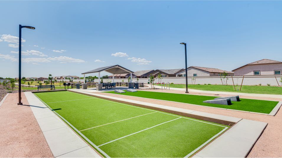 Bocce ball court
