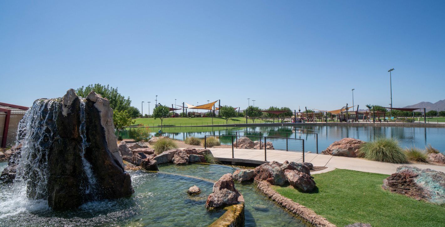Mansel Carter Oasis Park fountain