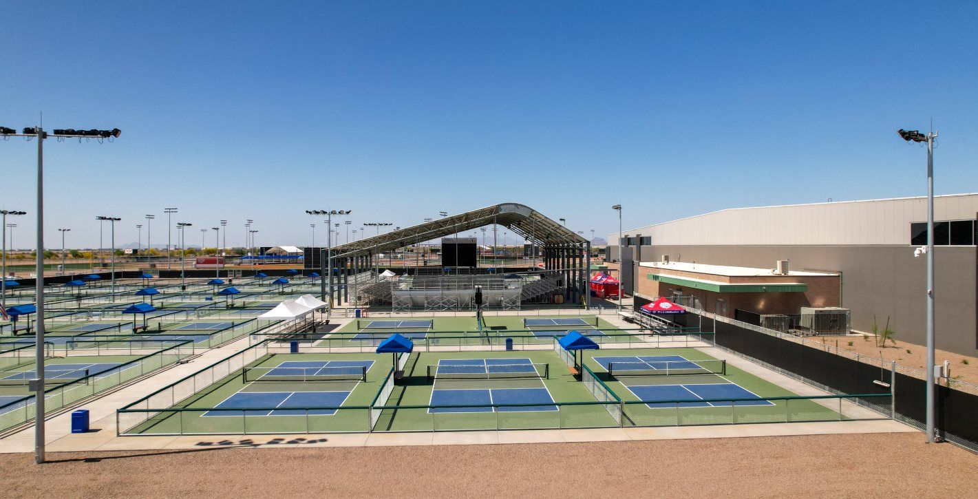 Pickleball court