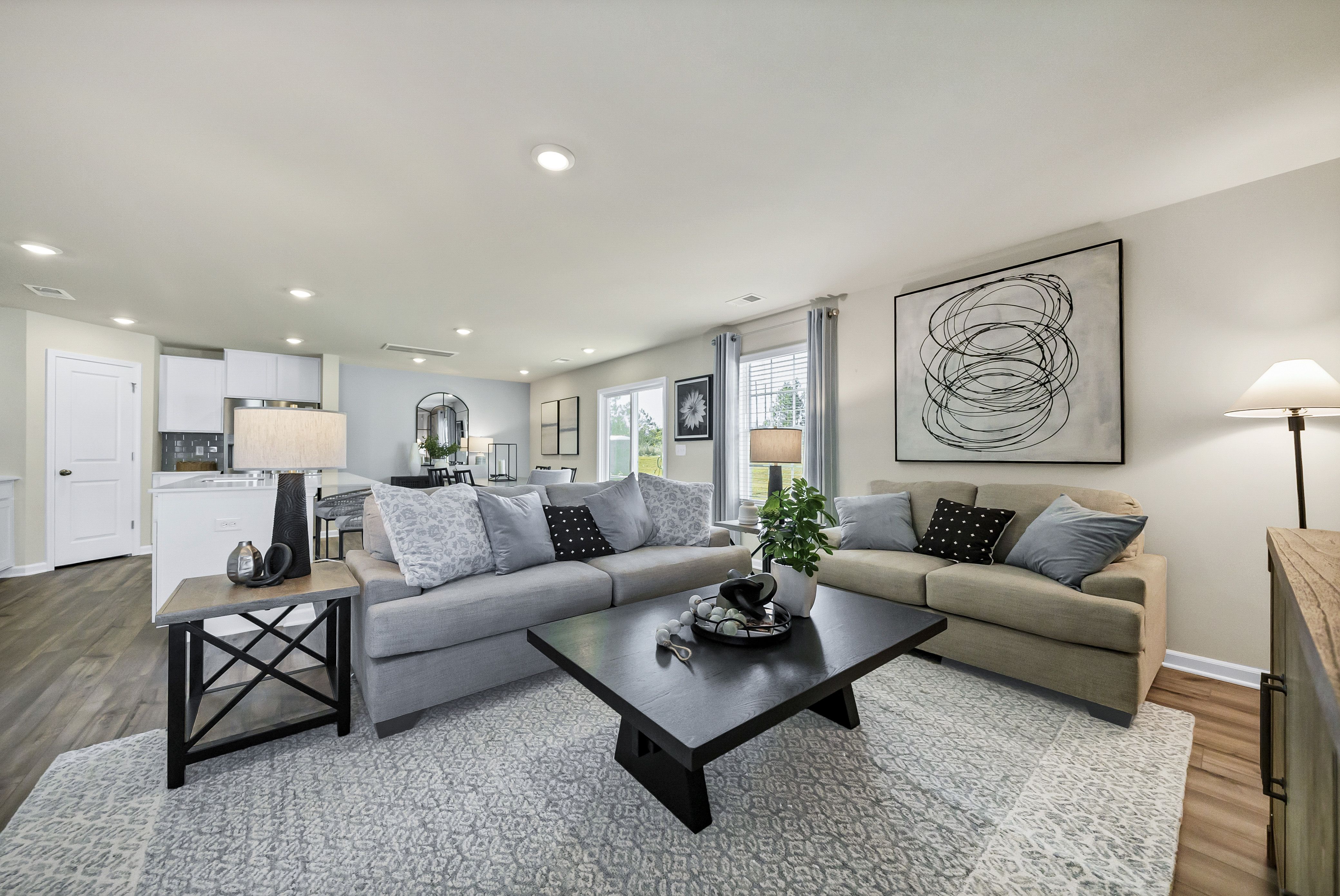 Heron Pointe Crane Model Great Room 2 of 3