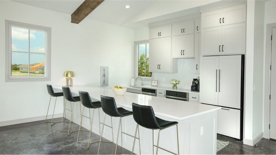 Wildcat Ranch Amenity Clubhouse Kitchen