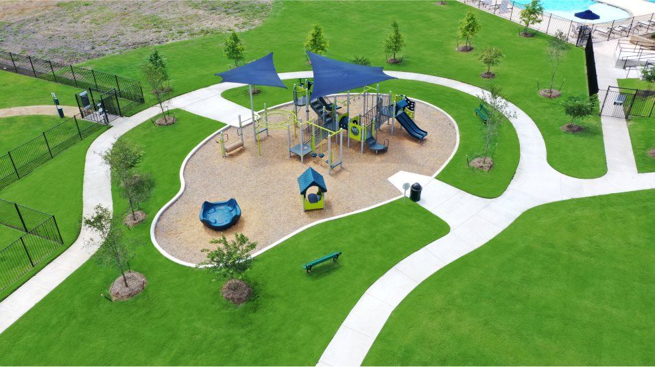 Wildcat Ranch Amenity Playground Aerial