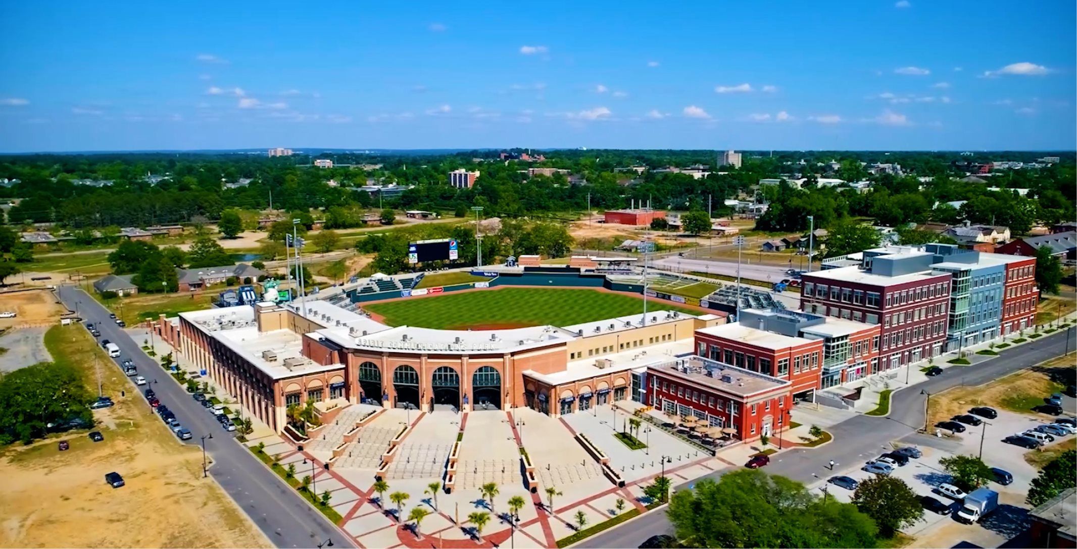 SC Columbia Aerial Segra Park