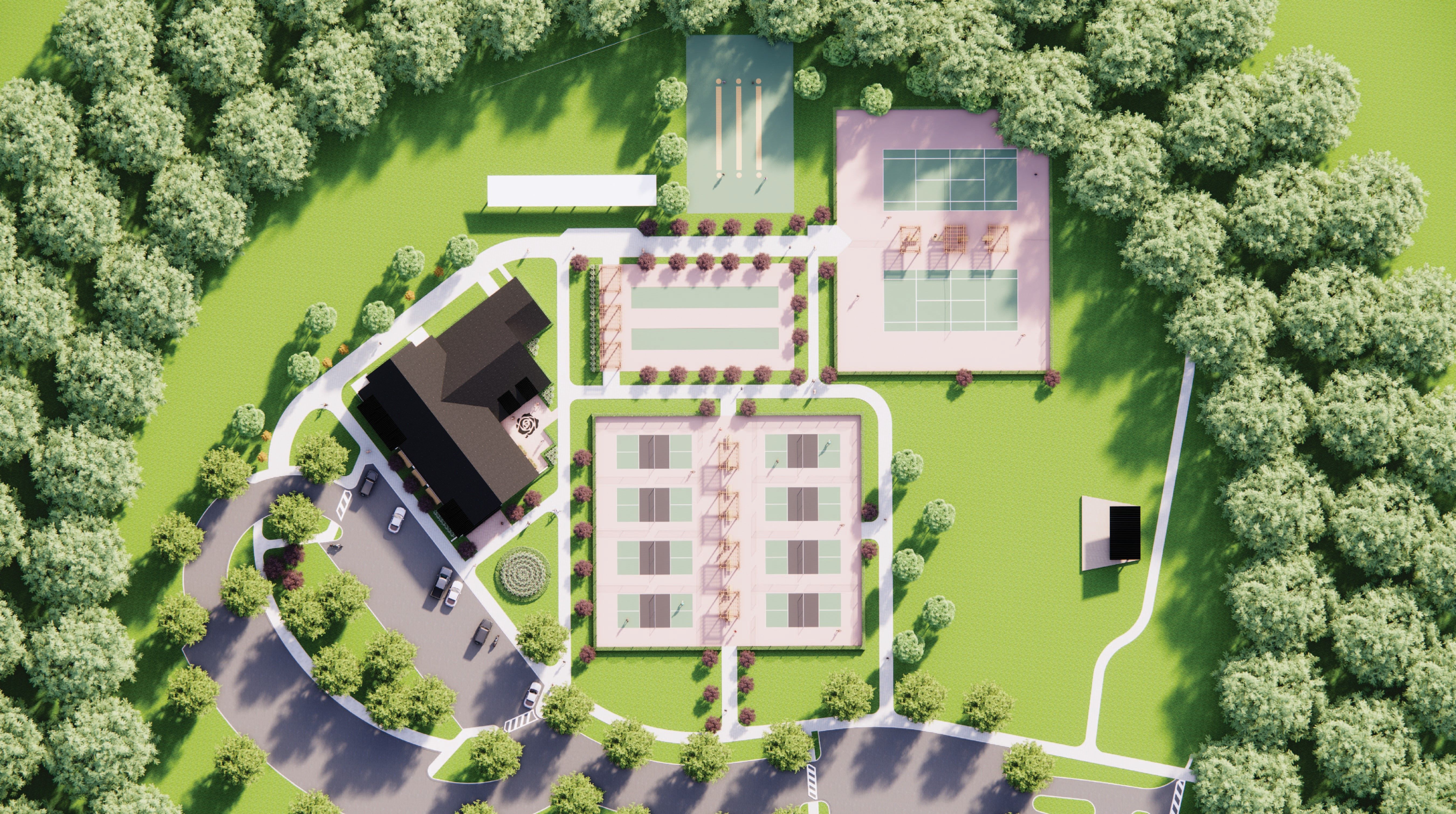 Orchard Sports Complex Aerial