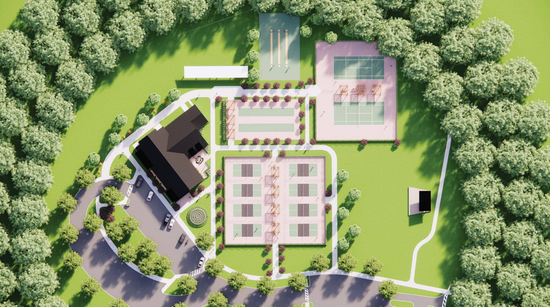 Orchard Sports Complex Aerial
