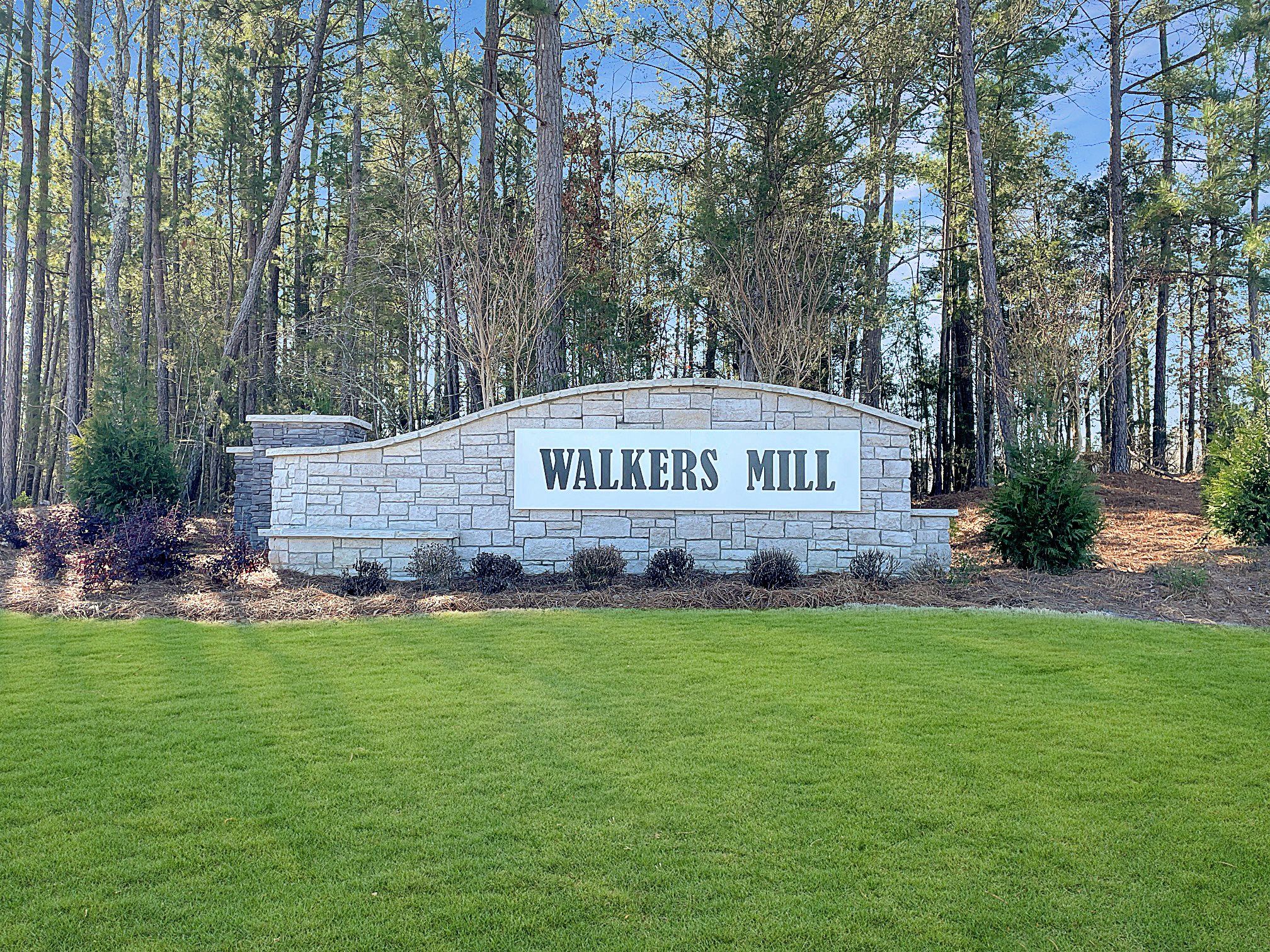 IMAGE: Walkers Mill Entry Monument