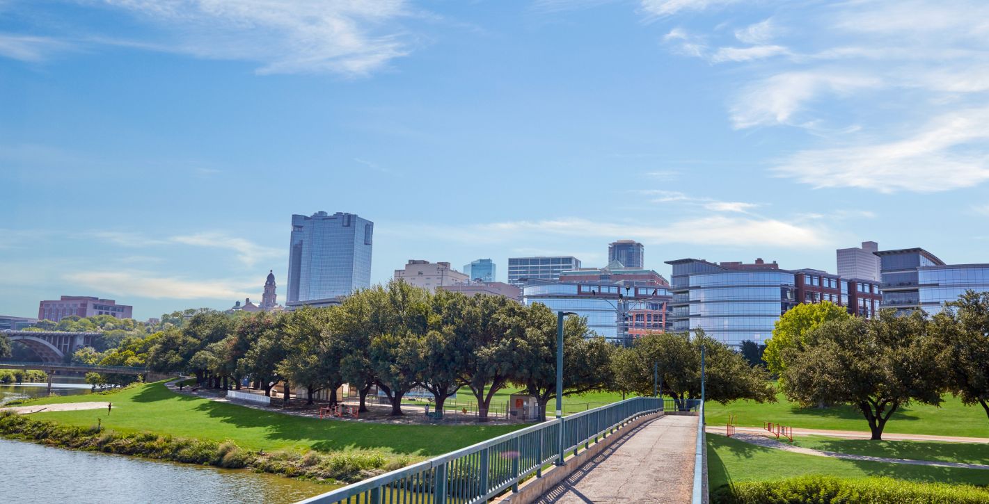 Trinity Trails in Downtown Fort Worth
