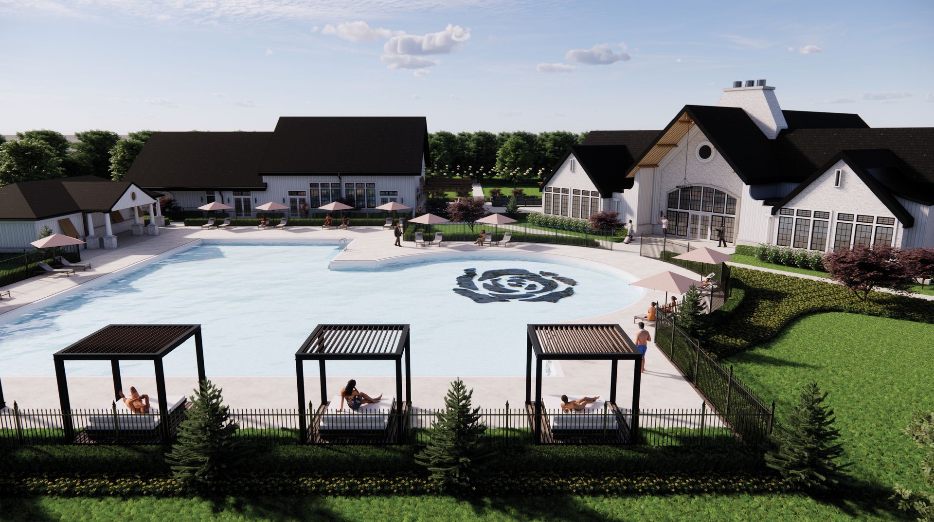 Rosewood Amenity Pool View