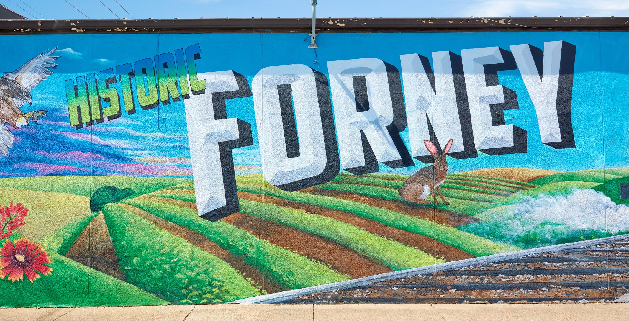 Forney Downtown Mural