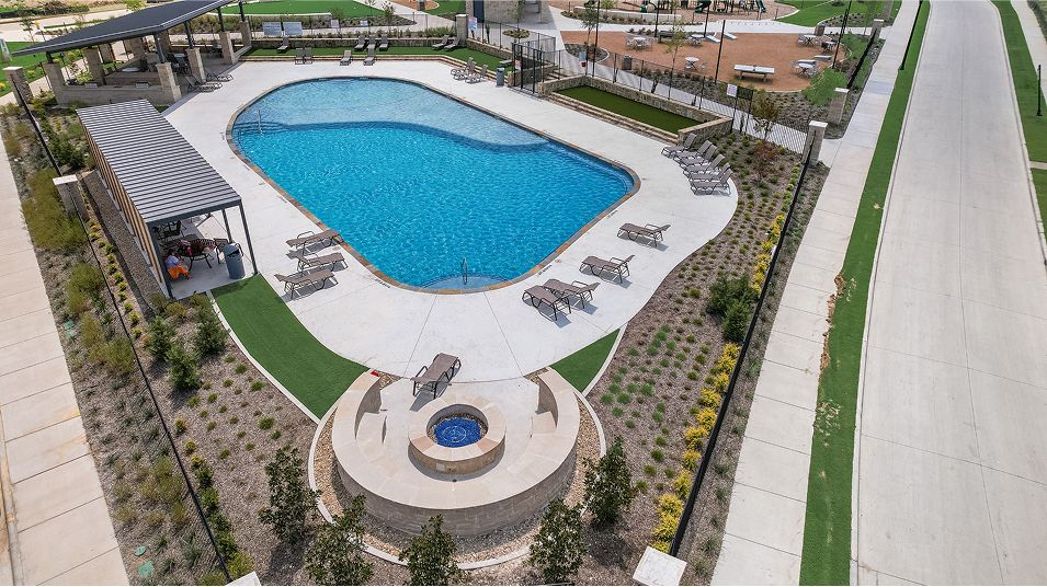 Solterra Amenity Pool Aerial 4of5