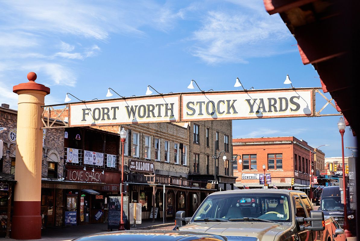 Fort Worth Stockyards Entry Sign 2of2