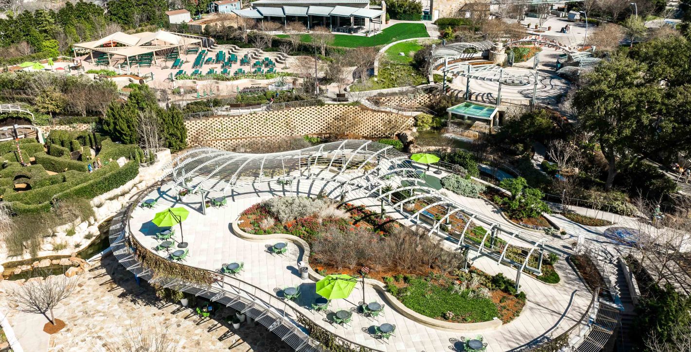 Botanical Gardens Aerial