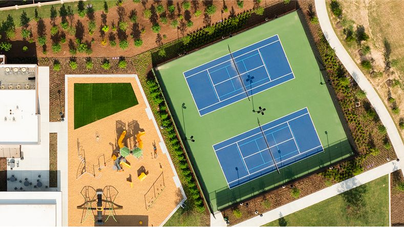 Cross Creek West Amenity Pool Sports Park Pickleball Dev 041525