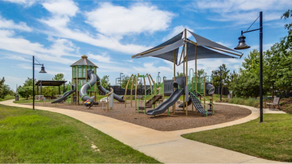 Jordan Ranch Kids Playground multiple slides