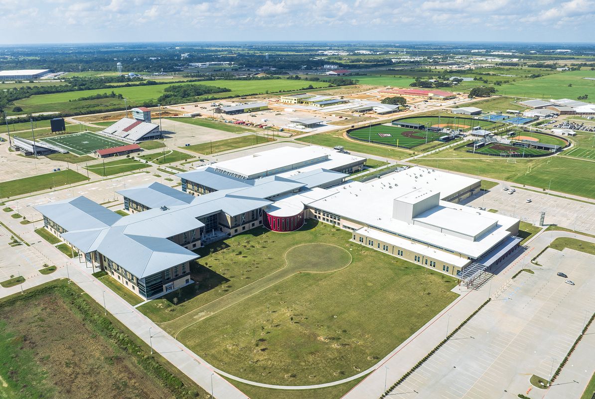 Waller Aerial Waller High School 4of6