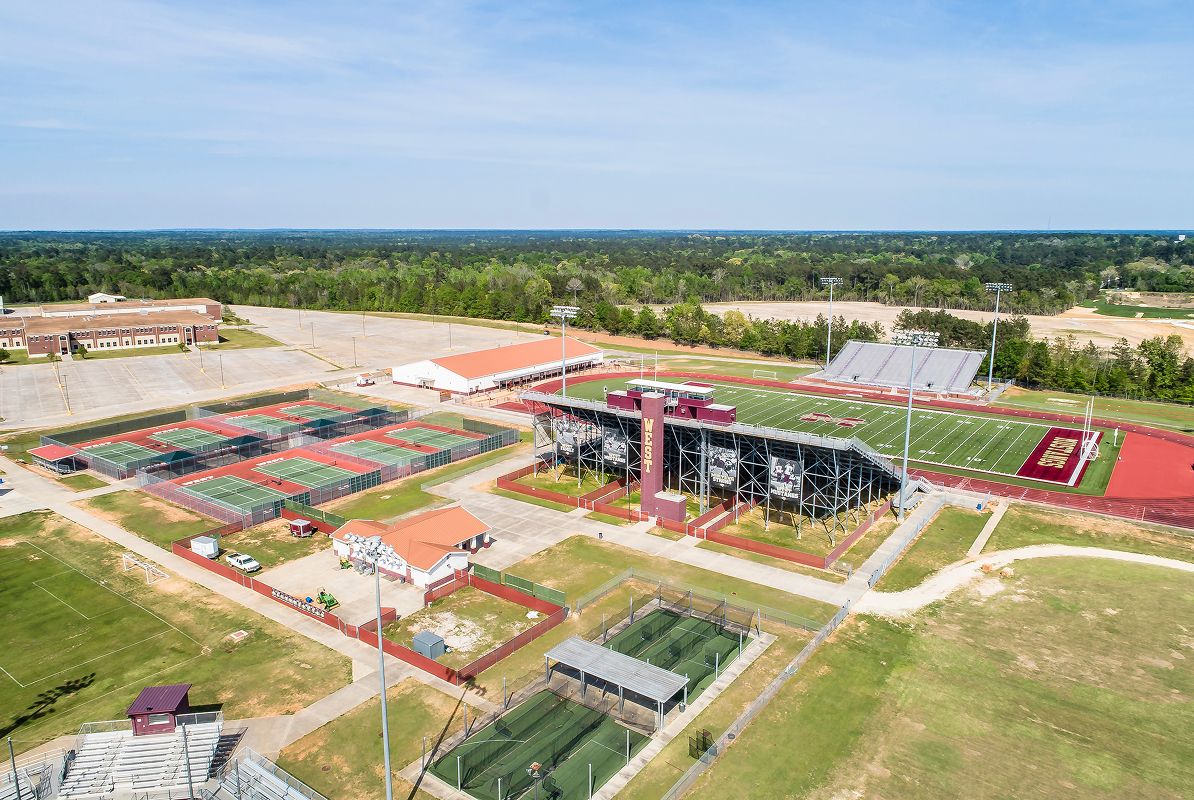 Magnolia Aerial Magnolia West High School Athletics 052225