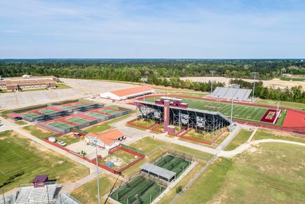 Magnolia Aerial Magnolia West High School Athletics 052225